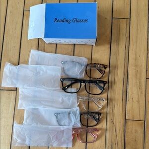 Stylish Multi-Color Reading Glasses Set